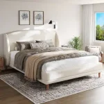 Bedroom safety tips for seniors at risk of falls, including clear pathways, proper lighting, secure rugs, bed height adjustments, and reachable essentials to prevent nighttime accidents.