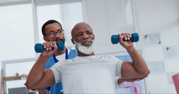 Senior performing strength exercises like sit to stand and step ups to build muscle and reduce fall risk.